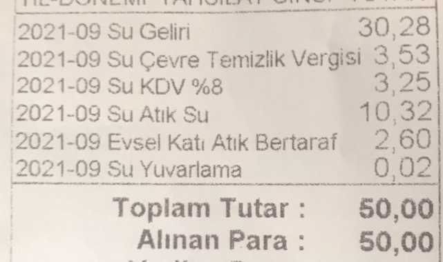 Bir bardakta 5 vergi