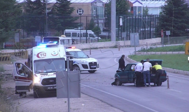 Tokat'ta yürekleri ağza getiren kazalar güvenlik kameralarına yansıdı