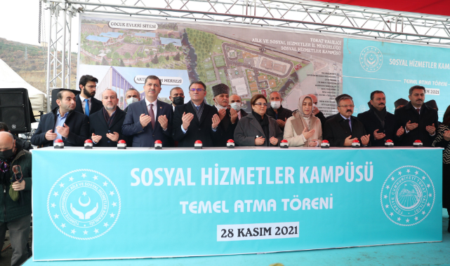 Bakan Yanık, Türkiye’nin ilk Sosyal Hizmetler Kampüsü’nün temelini attı