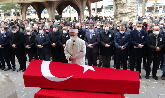 Kıbrıs gazisi son yolculuğuna uğurlandı