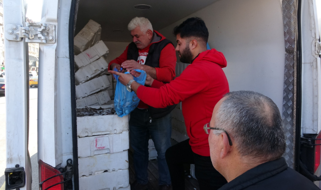 Tokat’ta, ücretsiz balık kuyruğu