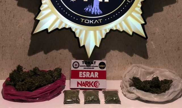 Tokat'ta uyuşturucu operasyonlarında 9 tutuklama