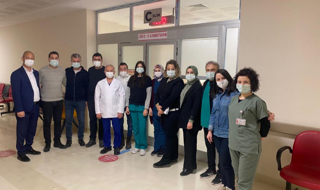 Erbaa'da Covid-19 laboratuvarı kuruldu