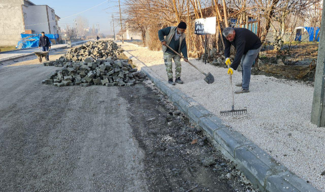 Turhal'da alt ve üst yapı çalışmaları devam ediyor