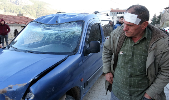 Fren yerine gaza bastı, yeni aldığı aracıyla duvardan uçtu