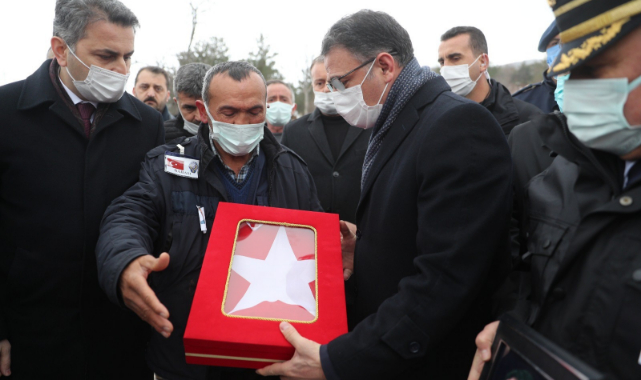 Kalbine yenik düşen polis memuru memleketi Tokat’ta defnedildi