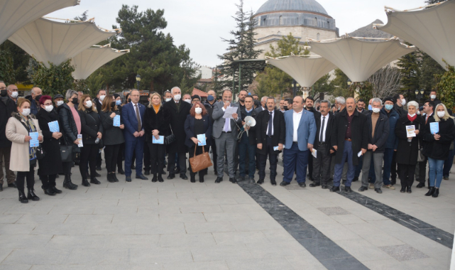 Tokat’ta CHP’den elektrik zammı protestosu
