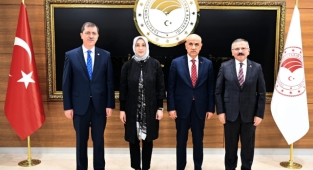 AK Parti milletvekillerinden Bakan Kirişçi'ye ziyaret