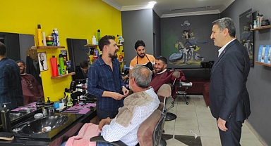 Başkan Eroğlu'ndan esnaf ziyaretleri