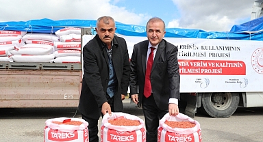 2 Bin 500 Çiftçiye 665 Ton Tohum Verildi
