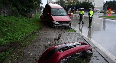 Ordu’da trafik kazası: 2 yaralı