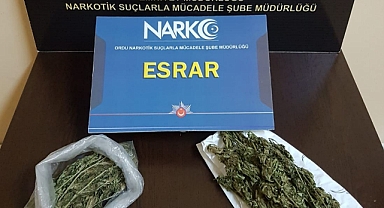 Ordu’da uyuşturucu operasyonunda 1 kişi tutuklandı