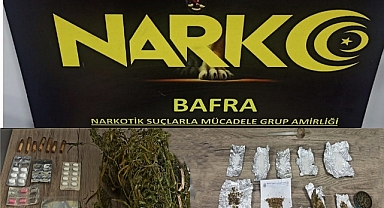 Samsun'da uyuşturucu operasyonu: 1 gözaltı