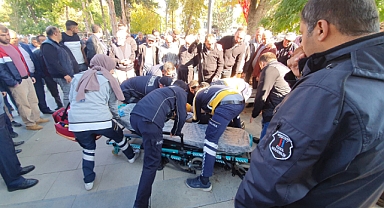 Tartıştığı kişiyi bıçakladı; işte o anlar