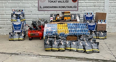Tokat'ta 125 bin makaron ele geçirildi