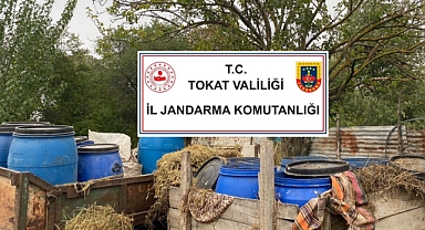 Tokat'ta kaçak içki operasyonu