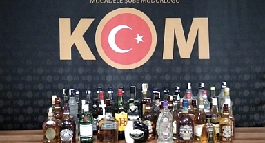 Tokat'ta kaçak içki operasyonunda 2 kişi yakalandı