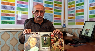 Ünlülerin imzalı fotoğraflarını 45 yıldır saklıyor