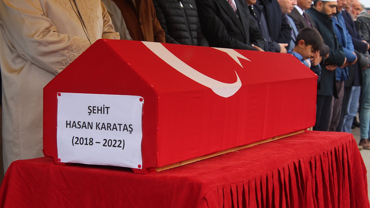 5 yaşındaki Şehit Hasan son yolculuğuna uğurlandı