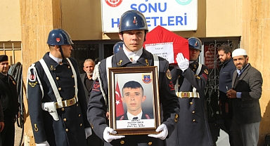 Kazada hayatını kaybeden uzman çavuş memleketi Tokat'a uğurlandı