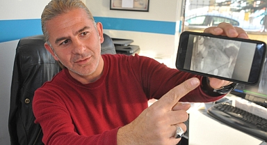 Merdiveni çalındı, hırsıza çağrıda bulundu