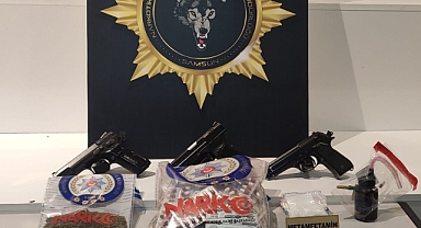 Samsun'da uyuşturucu operasyonu: 25 gözaltı