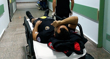 Samsun'da Yunus polisleri kaza yaptı: 2 yaralı