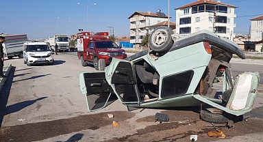 Suluova’da trafik kazası: 3 yaralı
