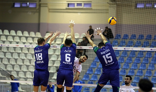 Tokat Belediye Plevne: 0 - Bursa Büyükşehir Belediyespor: 3