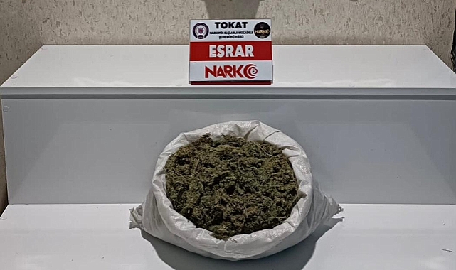 Tokat'ta uyuşturucu operasyonu: 2 tutuklama