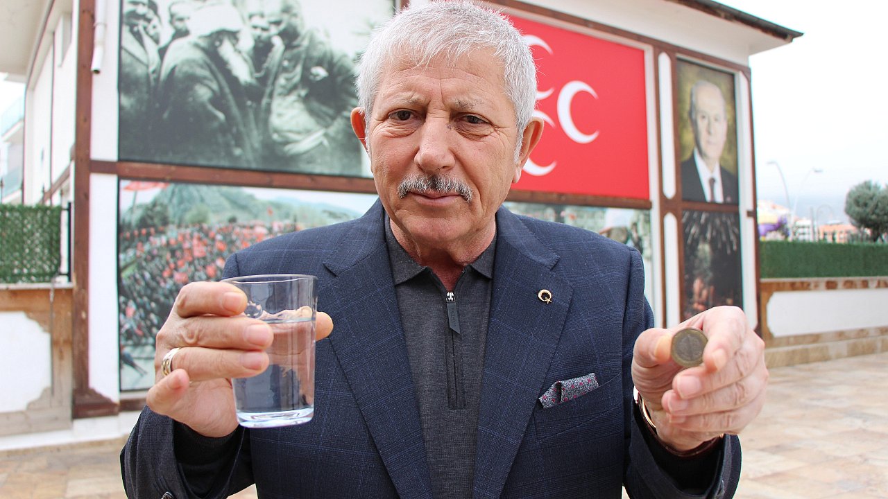Mehmet Sarı’dan Muhittin Böcek’e su hatırlatması: “En ucuz su Amasya’da, tonu 1 lira”