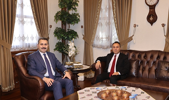 TOGÜ Rektörü Yılmaz, vali ve belediye başkanını ziyaret etti