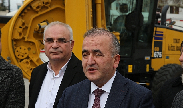 Tokat'ta İl Özel İdaresi'ne yeni alınan araçlar tanıtıldı