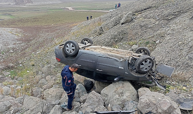 Tokat'ta uçuruma devrilen otomobilin sürücüsü öldü