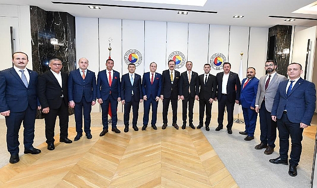 Tokat TSO'dan TOBB Başkanı Rifat Hisarcıklıoğlu'na ziyaret