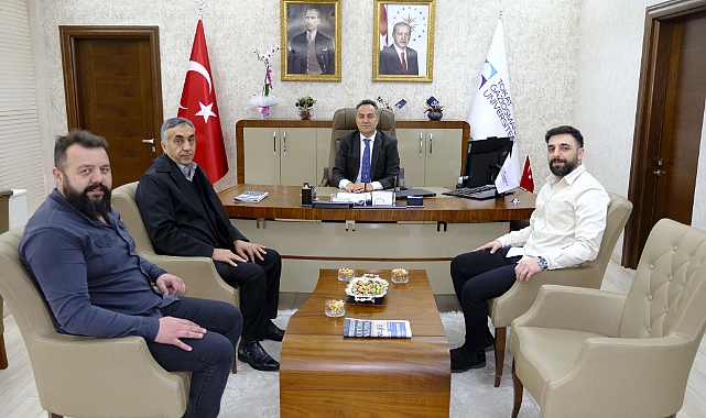 Yayın grubumuzdan Rektör Yılmaz'a