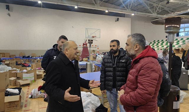 Başkan Tavlı: “İlçemizde bin 346 depremzede vatandaşımız misafir ediliyor”