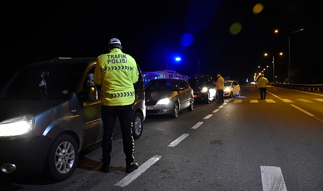 Ordu’da trafik denetimleri sürüyor