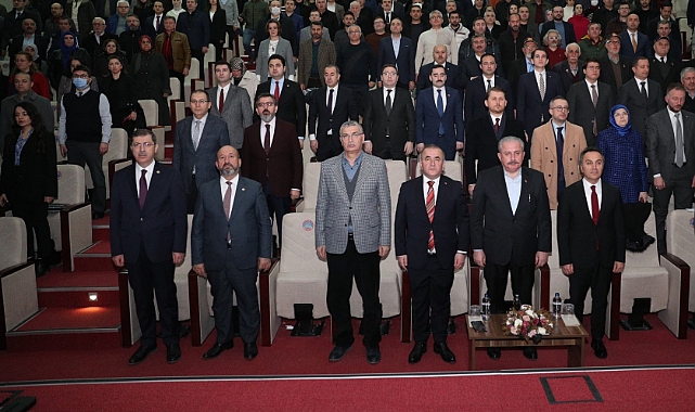 TBMM Başkanı Şentop: “Anayasa tartışması başlatmaya çalışıyorlar”