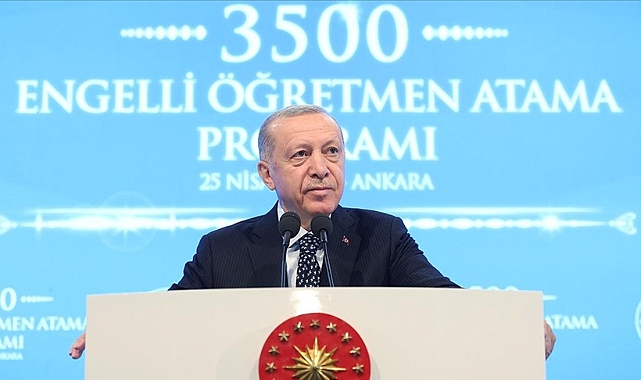 Cumhurbaşkanı Erdoğan: Her iyileştirmeden öğretmenlerimiz de yararlanmaya devam edecek