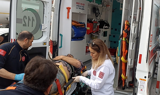 Kanala düşen şahsı ekipler kurtardı
