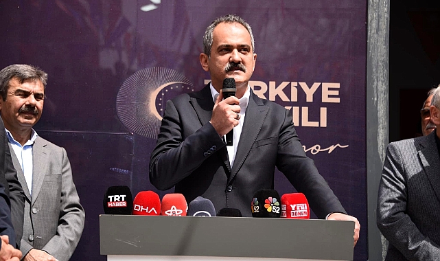 Milli Eğitim Bakanı Özer: “Hep birlikte hizmet sunacağız”