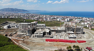 Ordu Şehir Hastanesi'nin yüzde 85'i tamamlandı