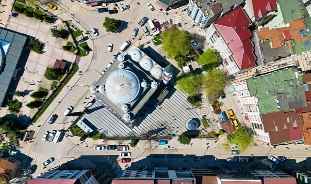 Orta Büyük Cami çehresi yeni bir görünüme kavuştu