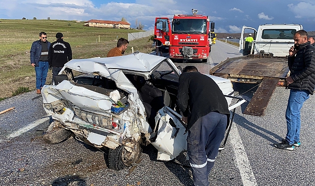 Yozgat'ta zincirleme kaza: 1 ölü, 8 yaralı