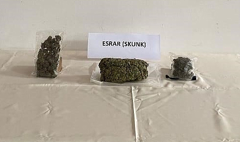 Tokat’ta 320 gram esrar ele geçirildi