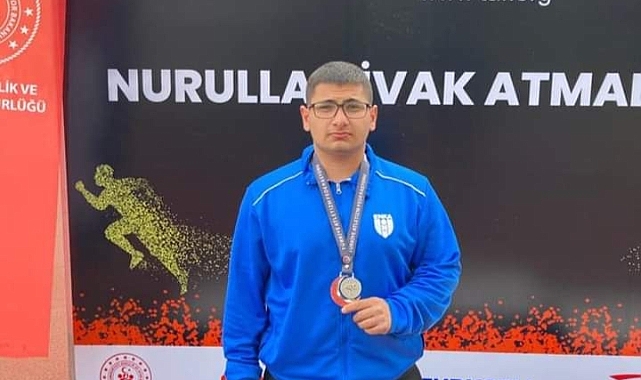 Tokatlı sporcu gümüş madalya kazandı