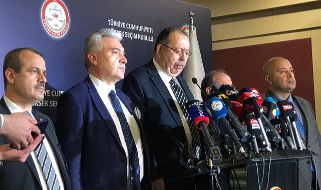YSK Başkanı Yener: 'Kesin sonuçlar Resmi Gazete'ye gönderildi'