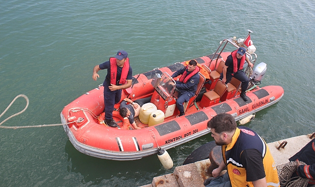 Ordu'da denize atlayan şahıs kurtarıldı
