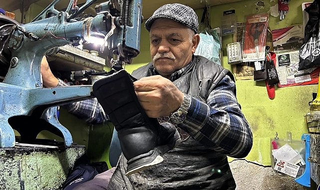 55 yıllık ayakkabı tamir ustası Kaymaz'dan ilginç iddia